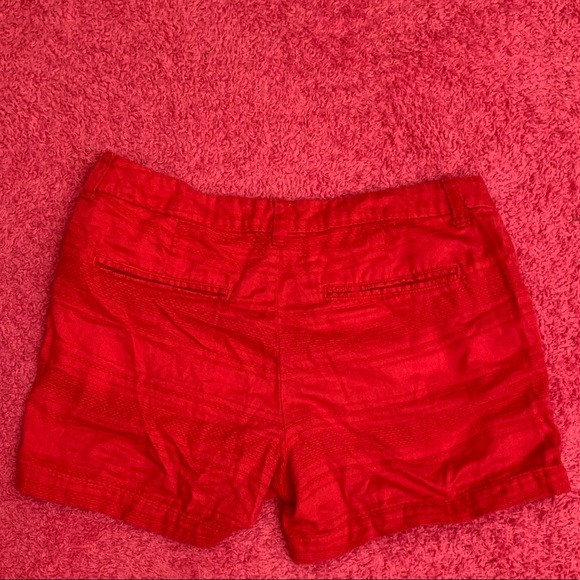 3/$7 Orange woman’s shorts - Picture 3 of 4